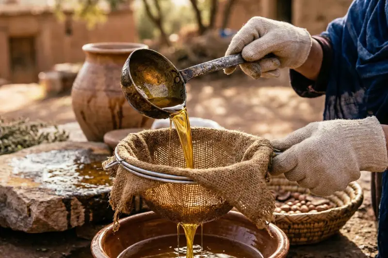 Forêt d’arganiers au Maroc